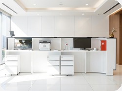 Recepcja z laminatu HPL